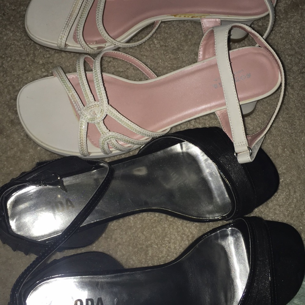 Two pairs of heels